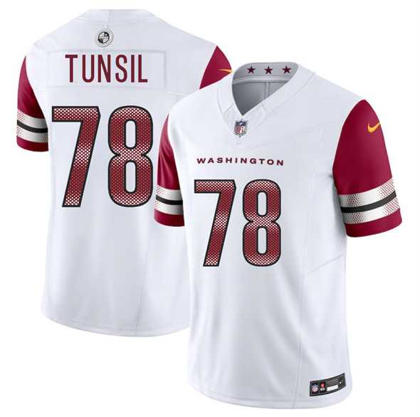 Men & Women & Youth Washington Commanders #78 Laremy Tunsil White 2025 F.U.S.E. Vapor Limited Stitched Jersey->washington commanders->NFL Jersey